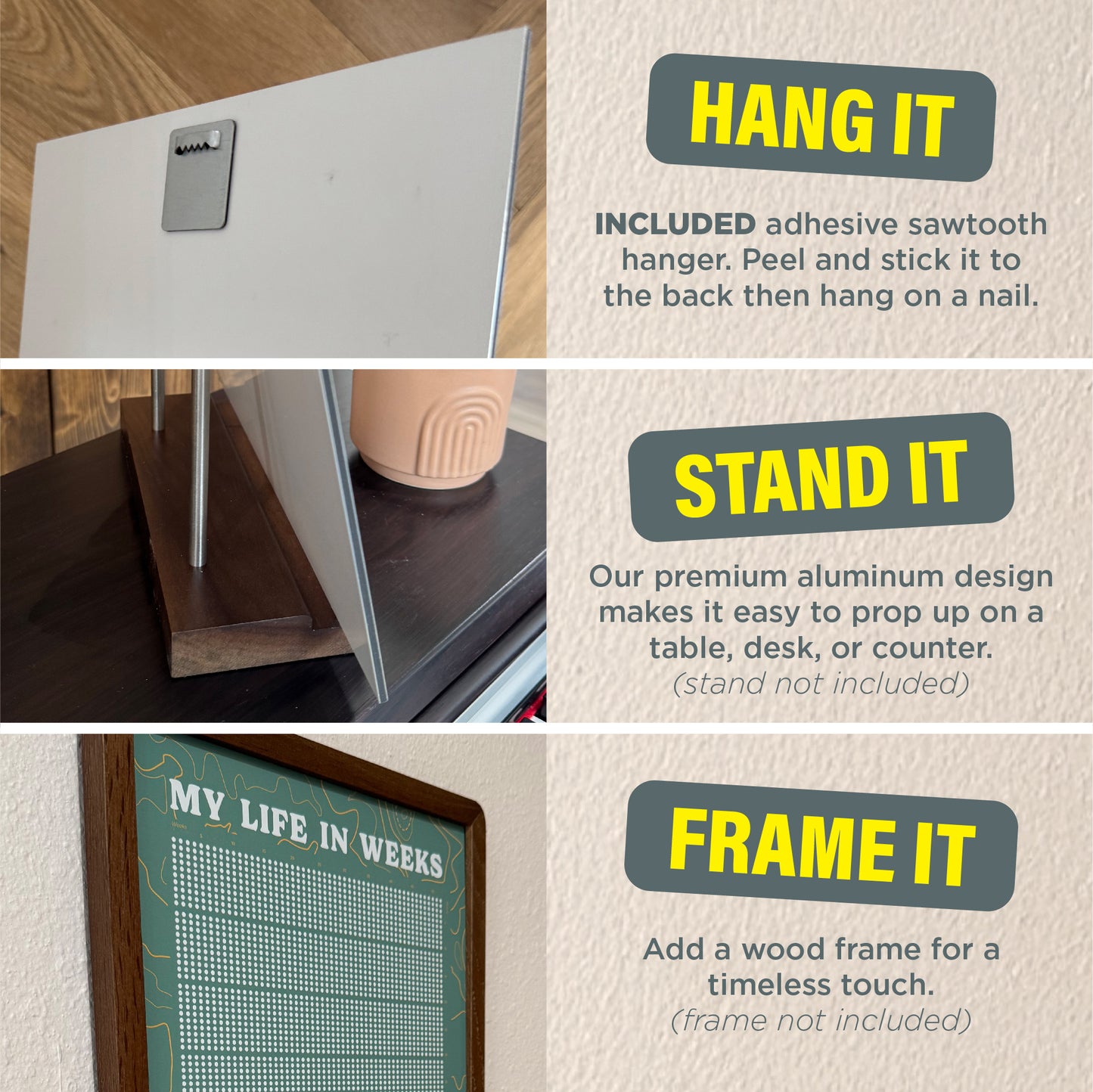 Life Calendar - TOPOGRAPHY Edition