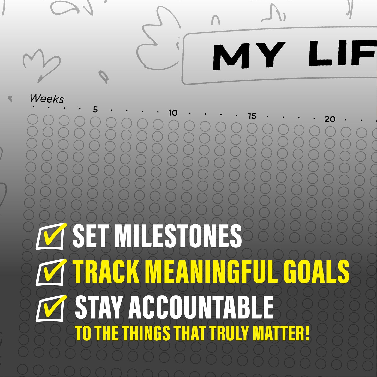 Life Calendar - WHITE Edition