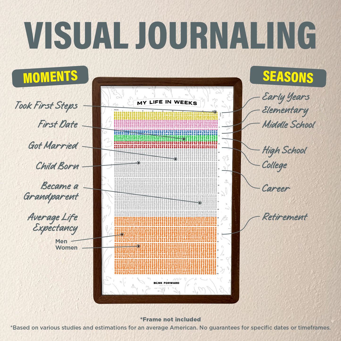 Life Calendar - WHITE Edition