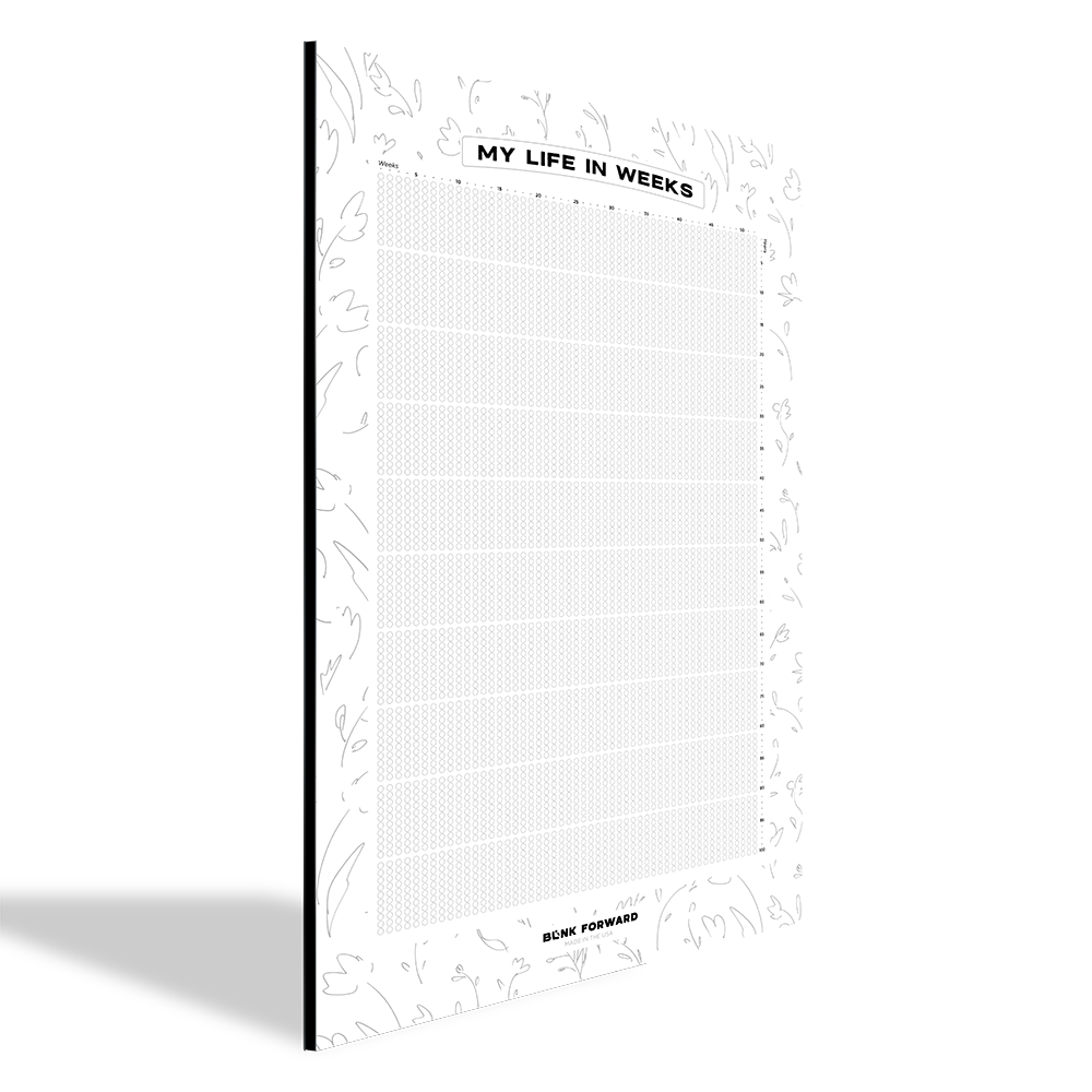 Life Calendar - WHITE Edition