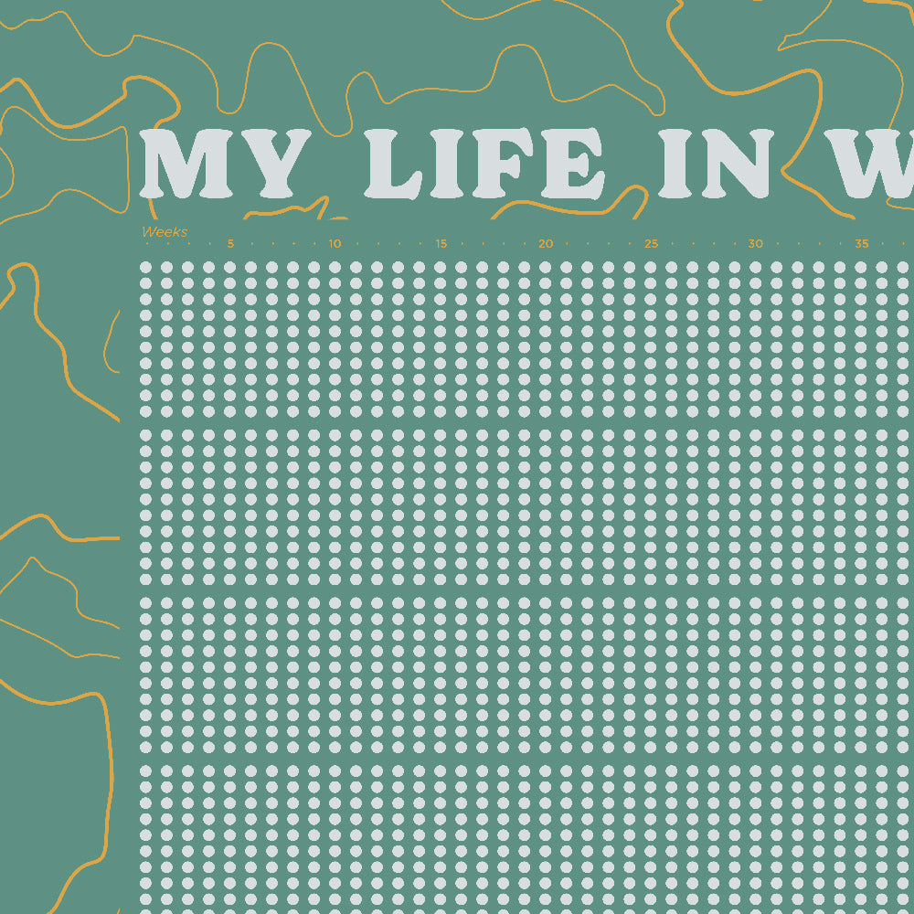 Life Calendar - TOPOGRAPHY Edition